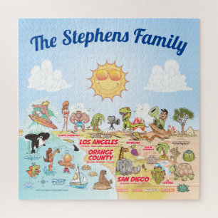 Puzzle Personnalisé Californie du Sud