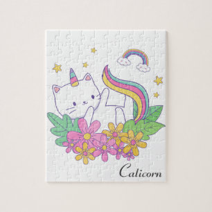 Puzzle personnalisé Caticorn Caticorn mignon