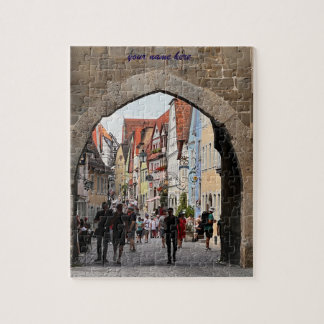 Puzzle personnalisé de Rothenburg, Allemagne
