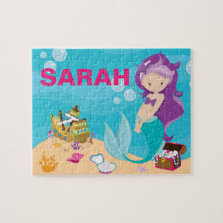 Puzzle personnalisé de sirène