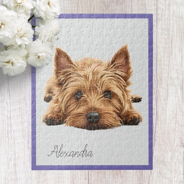 Puzzle personnalisé de Yorkie (Créateur téléchargé)