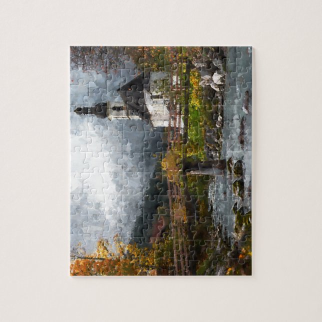 Puzzle Personnalisé Personnalisé Votre Propre Photo & Tex (Vertical)