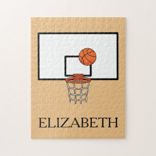 Puzzle Personnaliser le plateau de basket