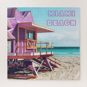 Puzzle Personnalisez MIAMI SOUTH BEACH Art Home Déco