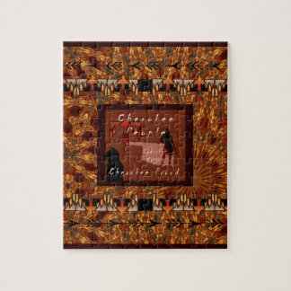 Puzzle Personnes cherokee