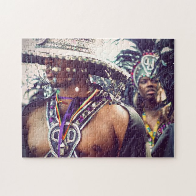 Puzzle Personnes culturelles de Jamaïque. (Horizontal)