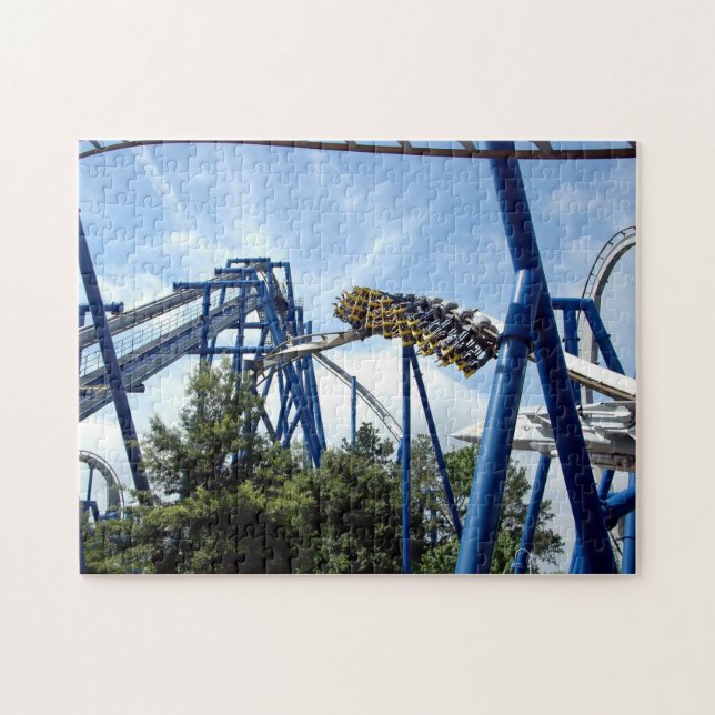 Puzzle Personnes sur le dessous de verre à rouleaux (Horizontal)