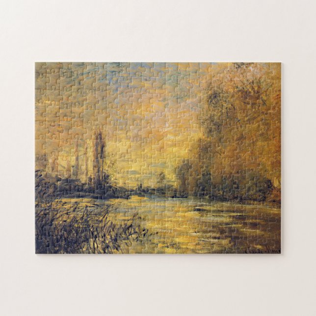 Puzzle Petit bras de Seine Argenteuil Monet Art (Horizontal)
