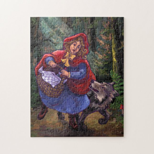 Puzzle Petit Chaperon Rouge (Vertical)