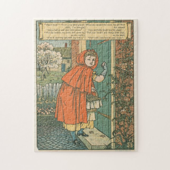 Puzzle Petit chaperon rouge (Vertical)
