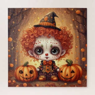 Puzzle Petit clown d'Halloween 1