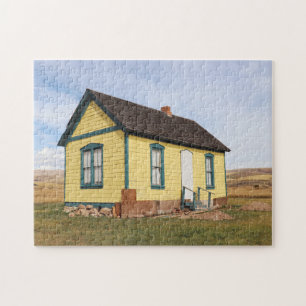 Puzzle Petit gîte jaune