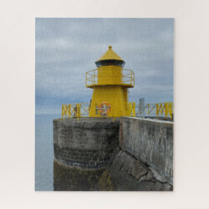 Puzzle Petit phare jaune à Reykjavik, Islande