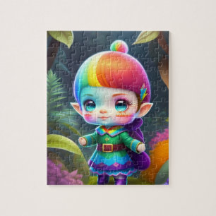 Puzzle Petite fille Elf mignonne