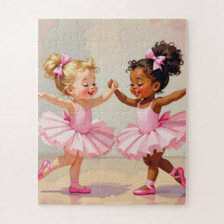 Puzzle Petites ballerines danse illustration mignonne