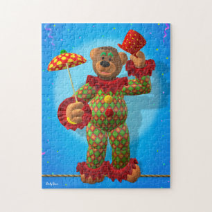 Puzzle Petits ours équilibrant le clown