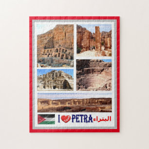 Puzzle Petra - Jordanie - I Love -