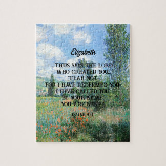 Puzzle Peur Pas Bible Verse Nature Oeuvre d'art Cadeau ch