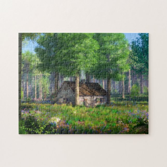 Puzzle Phantastes : L'énigme du chalet forestier (Horizontal)