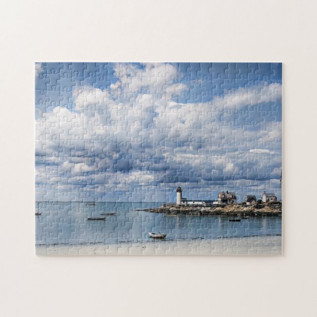 Puzzle Phare d'Annisquam, Gloucester MA c1904 (Horizontal)