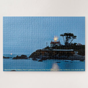 Puzzle Phare de Battery Point City Crescent de Californie