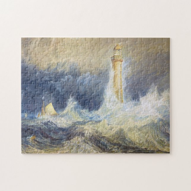 Puzzle Phare de Bell Rock Joseph Mallord William Turner (Horizontal)