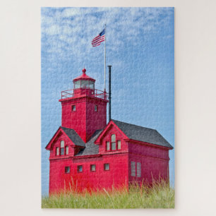 Puzzle Phare de Big Red Michigan