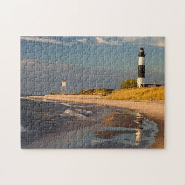Puzzle Phare de Big Sable Point sur le lac Michigan 2 (Horizontal)