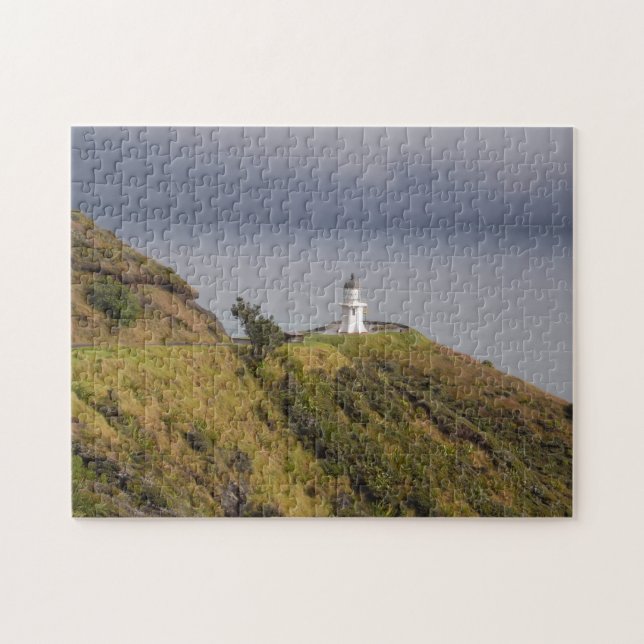 Puzzle Phare de Cape Reinga & Nouvelle-Zélande /Maori (Horizontal)