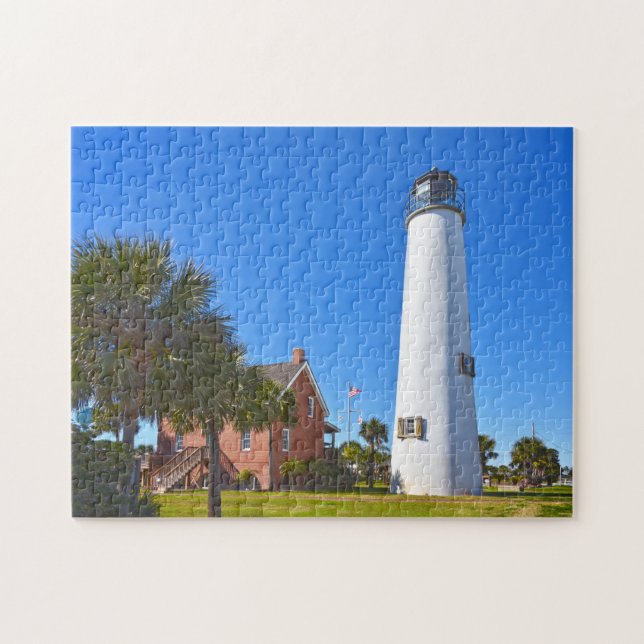 Puzzle Phare de Cape St. George, Floride (Horizontal)