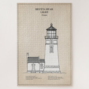 Puzzle Phare de Heceta Head - Oregon - SBD