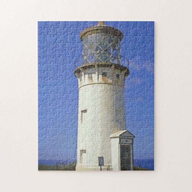 Puzzle Phare de Kilauea sur l'île Hawaiian de Kauai sur (Vertical)