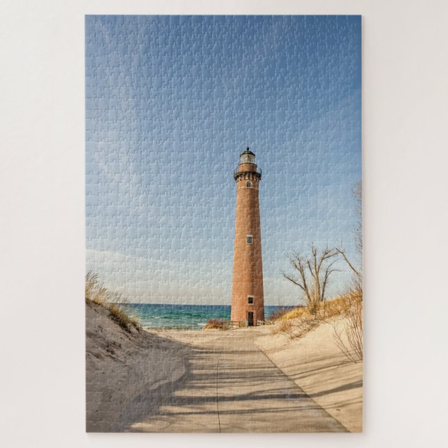 Puzzle Phare de Little Sable Point sur le lac Michigan (Vertical)