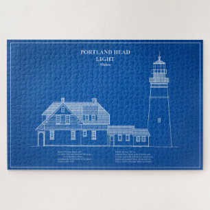 Puzzle Phare de Portland Head - Maine - AD