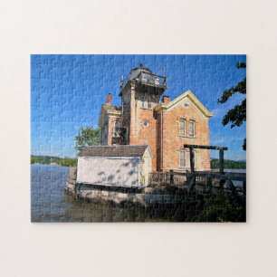 Puzzle Phare de Saugerties, le fleuve Hudson New York