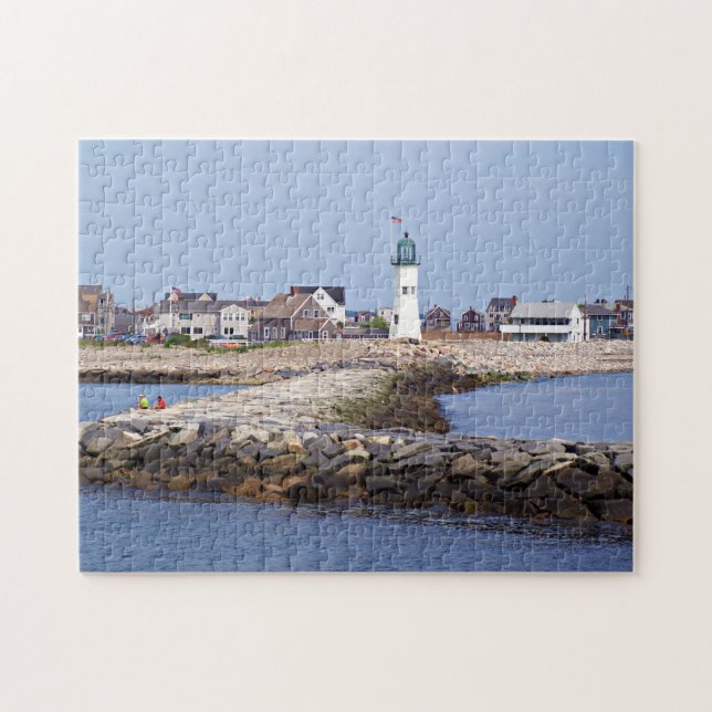 Puzzle Phare de Scituate, le Massachusetts (Horizontal)