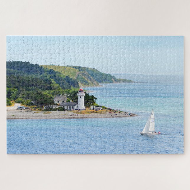 Puzzle Phare de Sletterhage, Danemark (Horizontal)