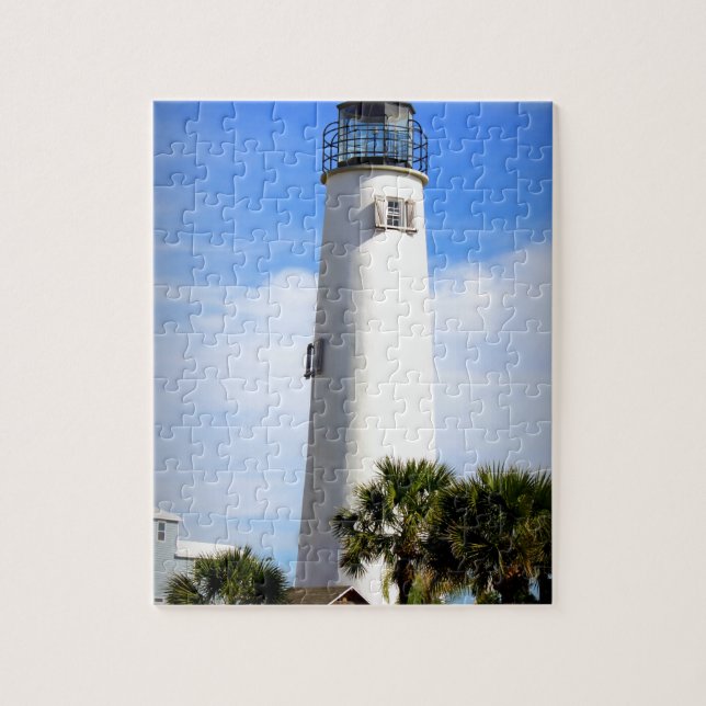 PUZZLE PHARE DE ST GEORGE DE CAP - ÎLE DE ST GEORGE, FL (Vertical)
