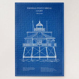 Puzzle Phare de Thomas Point Shoal - Maryland - AD