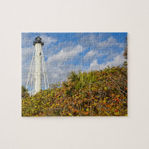 Puzzle Phare d'île de Gasparilla - 8x10 - 110 PCs