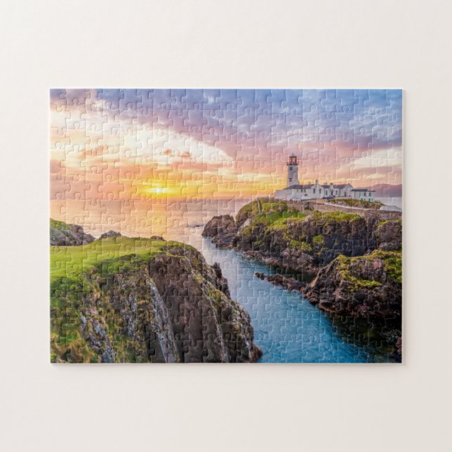 Puzzle Phare principal Cie. | le Donegal Irlande de Fanad (Horizontal)