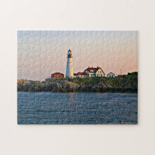 Puzzle Phare principal de Portland, casse-tête du Maine