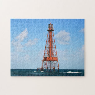 Puzzle Phare principal de sombrero, clés de la Floride