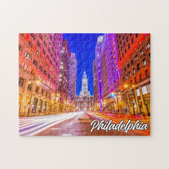 Puzzle Philadelphie, Pennsylvanie, États-Unis (Horizontal)