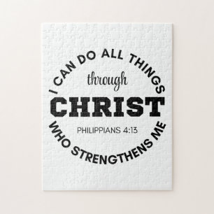 Puzzle Philippiens 4:13 Je peux faire toutes les choses É