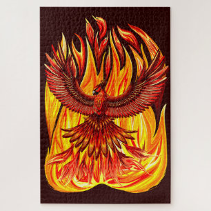 Puzzle Phoenix mythologique immortelle Créature