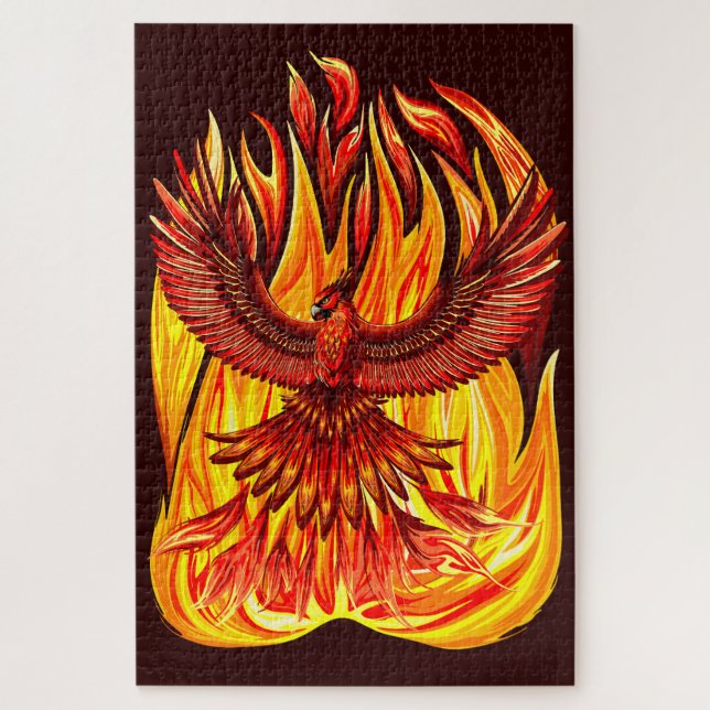 Puzzle Phoenix mythologique immortelle Créature (Vertical)