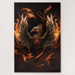 Puzzle.Phoenix Vogel von Zhnec.