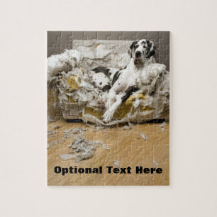 Puzzle photo Arlequin Great Dane