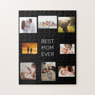 Puzzle Photo Collage Meilleure Maman Jamais Noire
